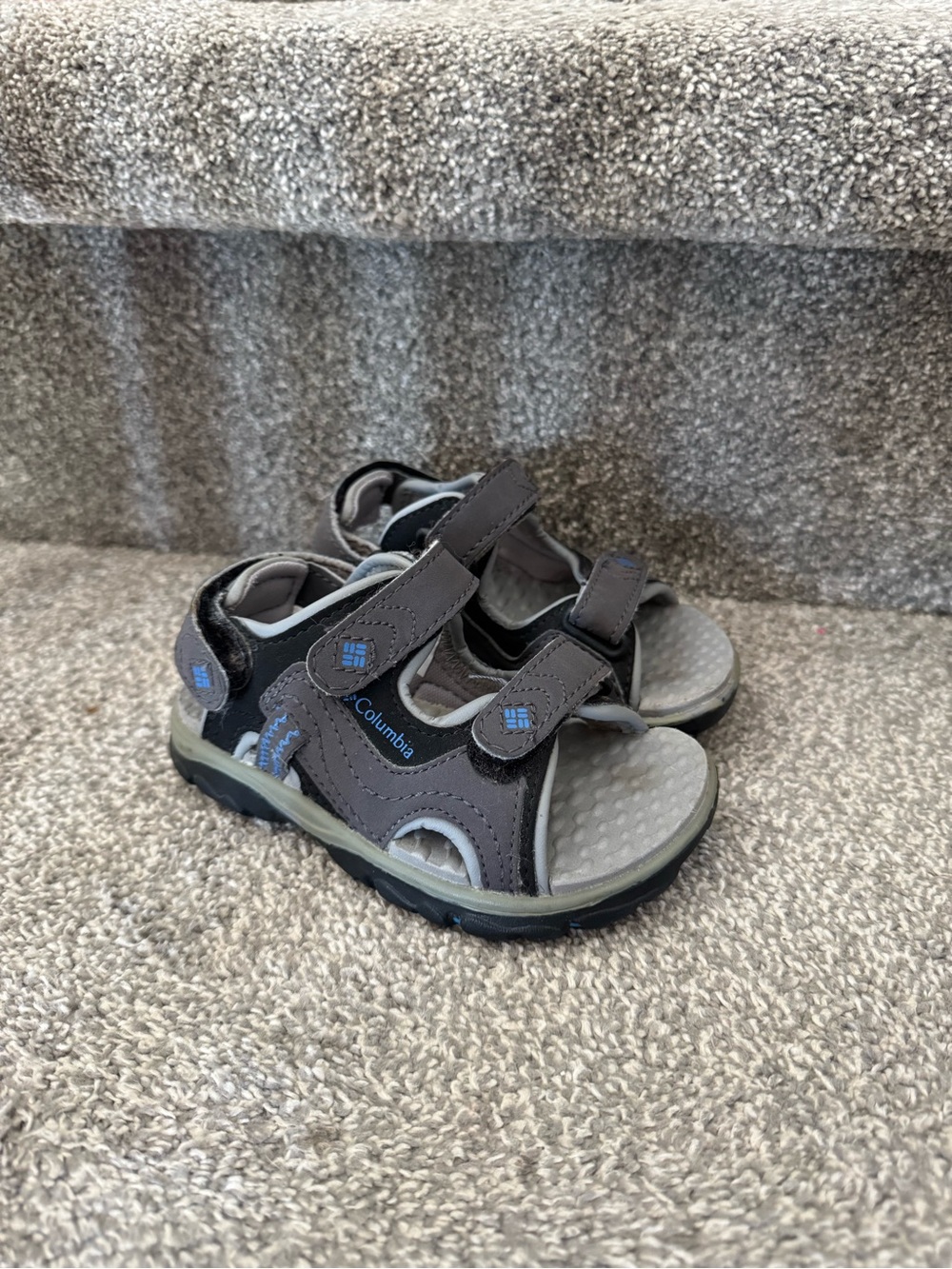Columbia Kids Brown and Gray Outdoor Sport Sandals